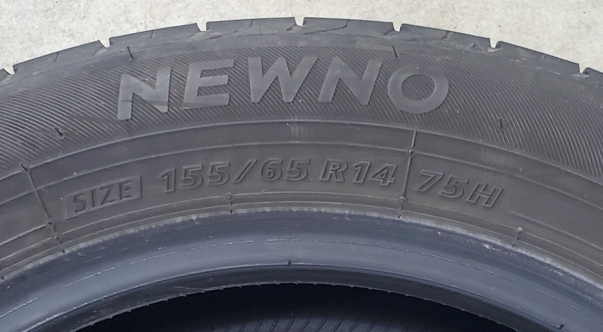 ブリヂストン　NEWNO 　155/65R14　2024年　4本セット_画像6