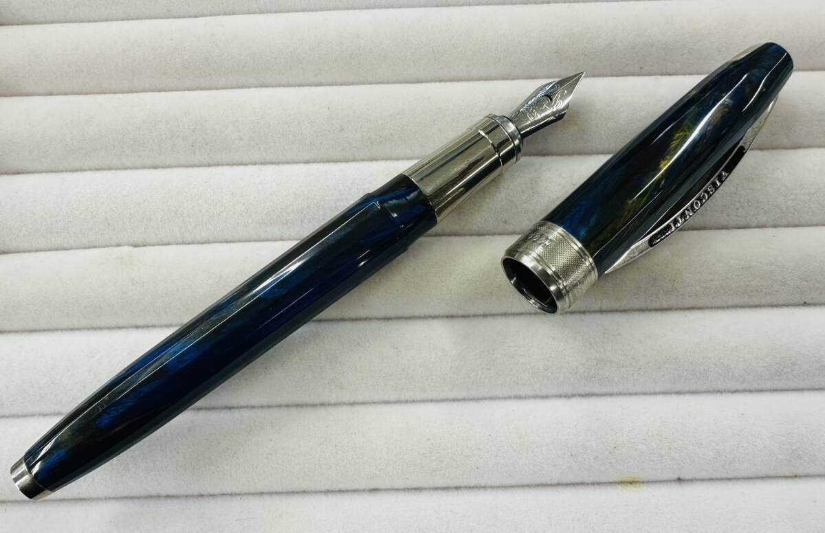 【長期保管品】VISCONTI ビスコンティ 万年筆 星月夜 ヴァン・ゴッホコレクション 箱・説明書付 ※箱破損_画像3