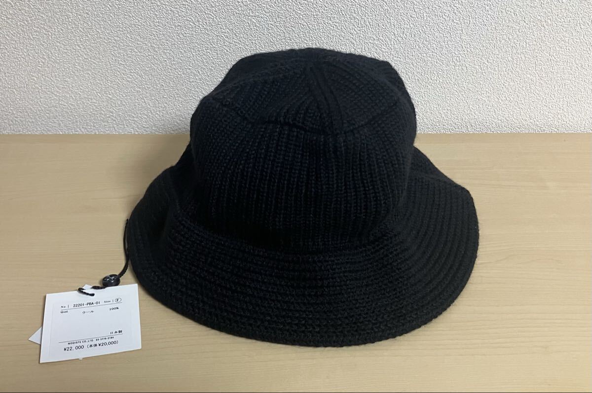 KIJIMA TAKAYUKI キジマタカユキ 22AW ARK別注 Knit Hat BLACK 美品_画像3