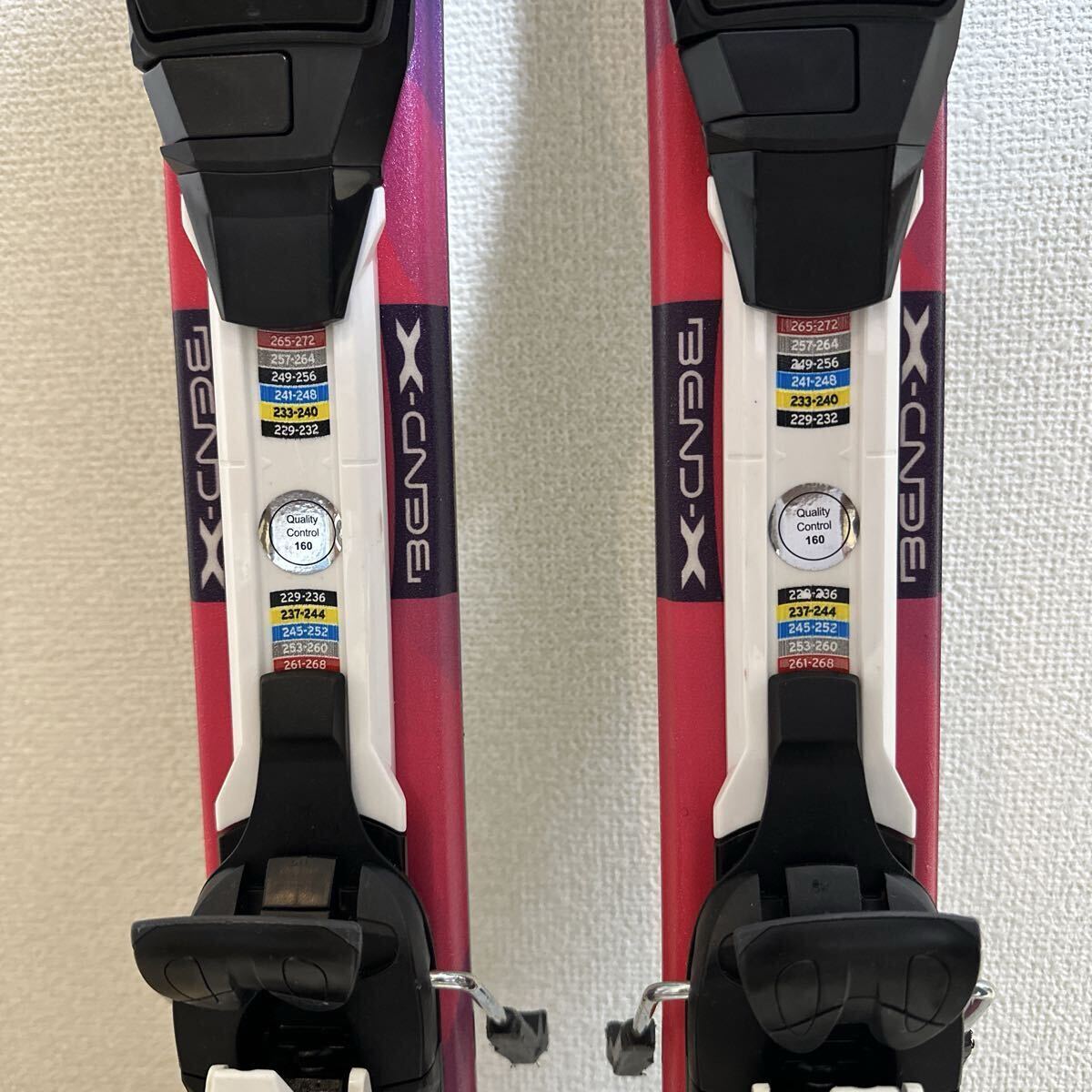 ATOMIC アトミック スキー板 130センチ + ビンディング セット 子供用 キッズ ジュニア　美品です ストックおまけ付き！_画像6