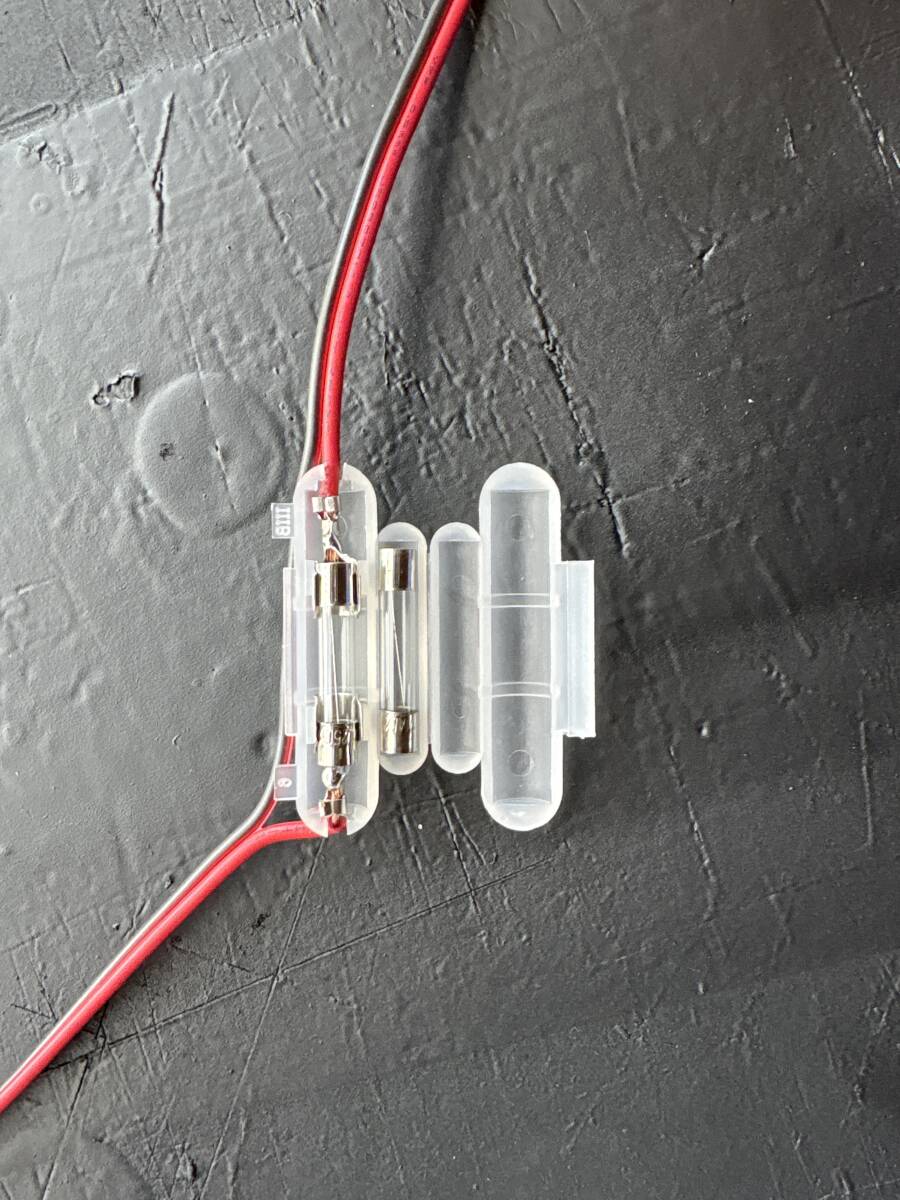 ＣＢ無線　ＤＣケーブル　予備ヒューズケース　ヒューズ付き　 検索→ NASA プレジデント　チェイサー　アマチュア無線　_画像3