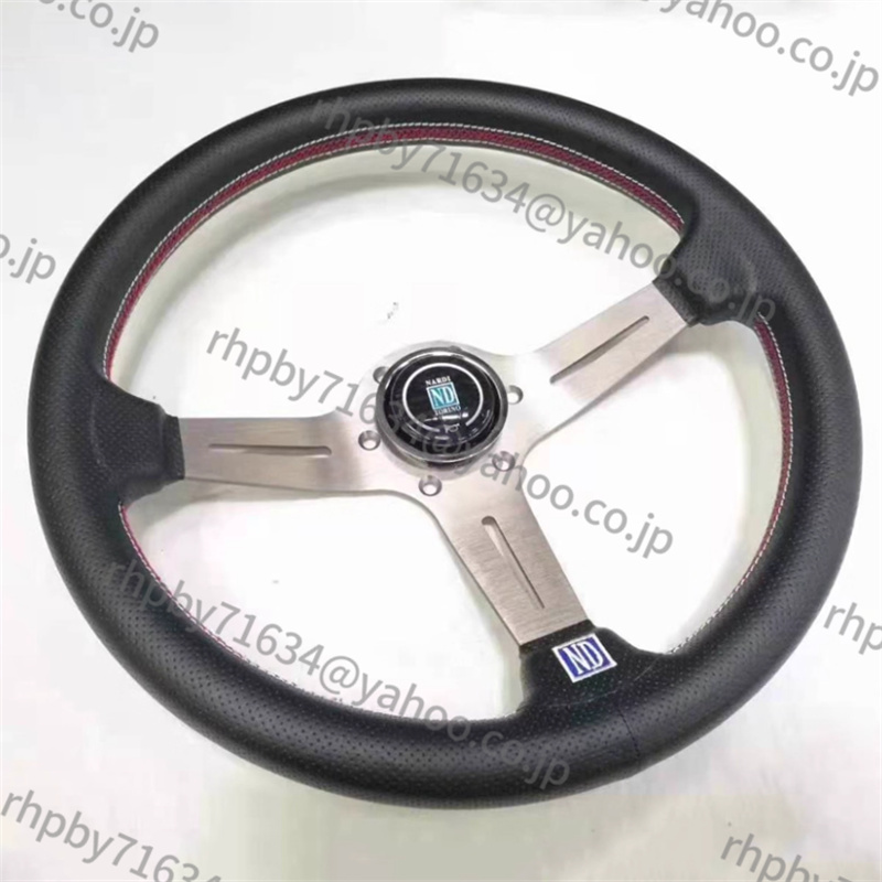 新入荷 Nardi ナルディ ステアリング 車ハンドルスポーツ14インチ 競技用改装ハンドル ●RH038_画像2