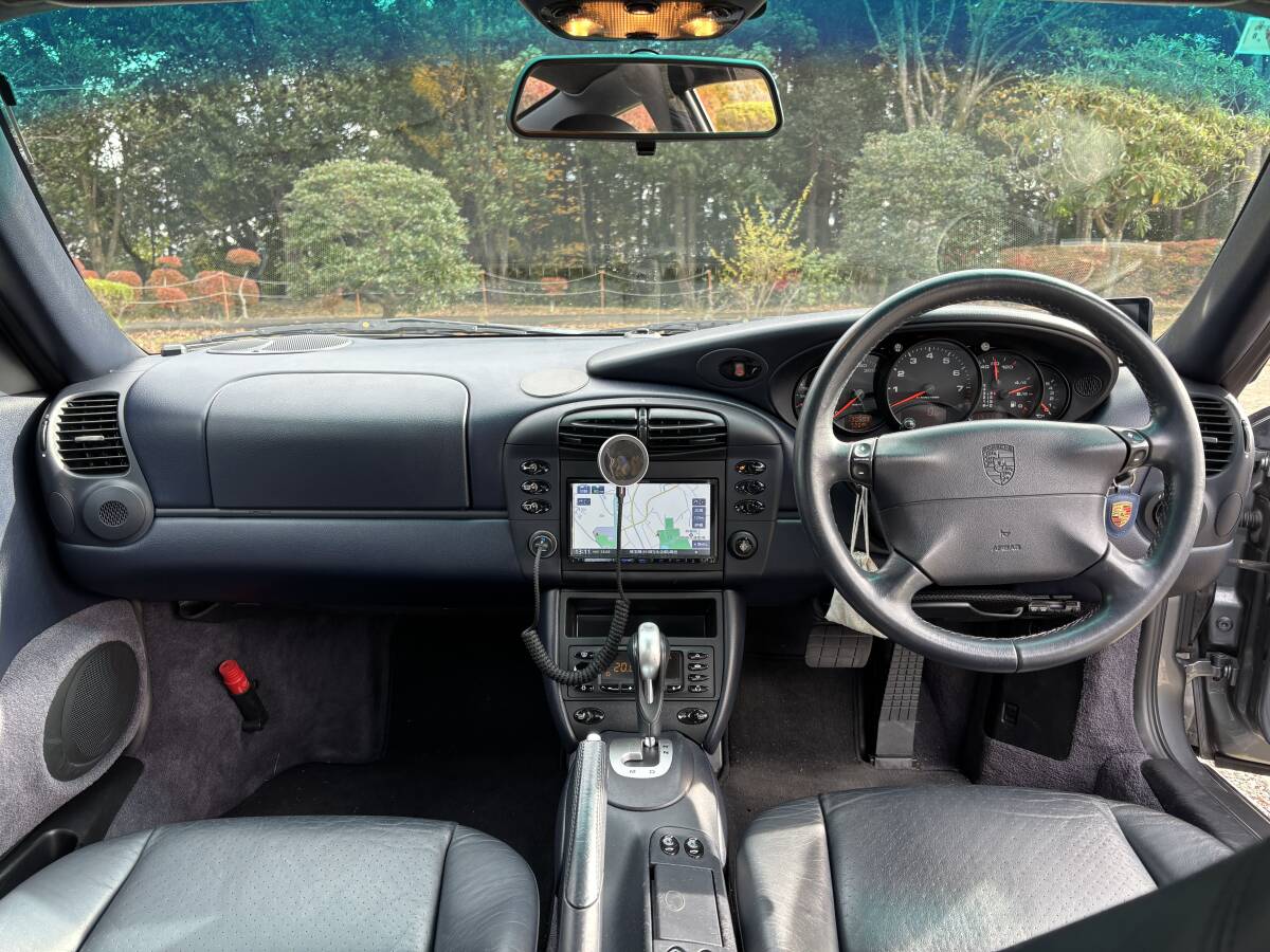 【ポルシェ】【911】【996】【Carrera】【ティプトロニック】【純正】【シールグレーメタリック】_画像7