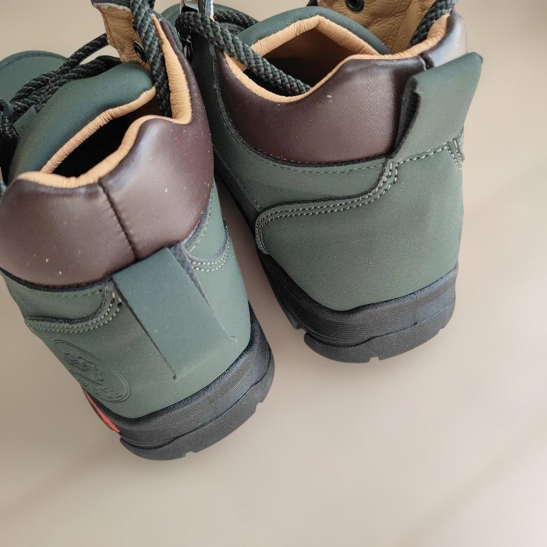 ハイカットカジュアルシューズ　グリーン サイズ26cm_画像3