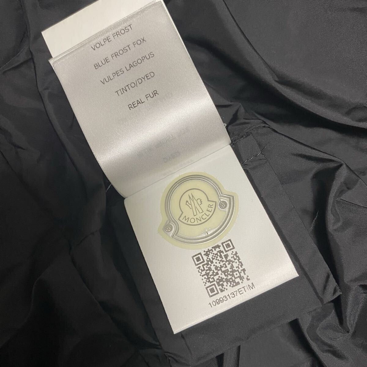 【MONCLER】ミリエロン ダウン コート フォックスファー S(O0019)_画像10