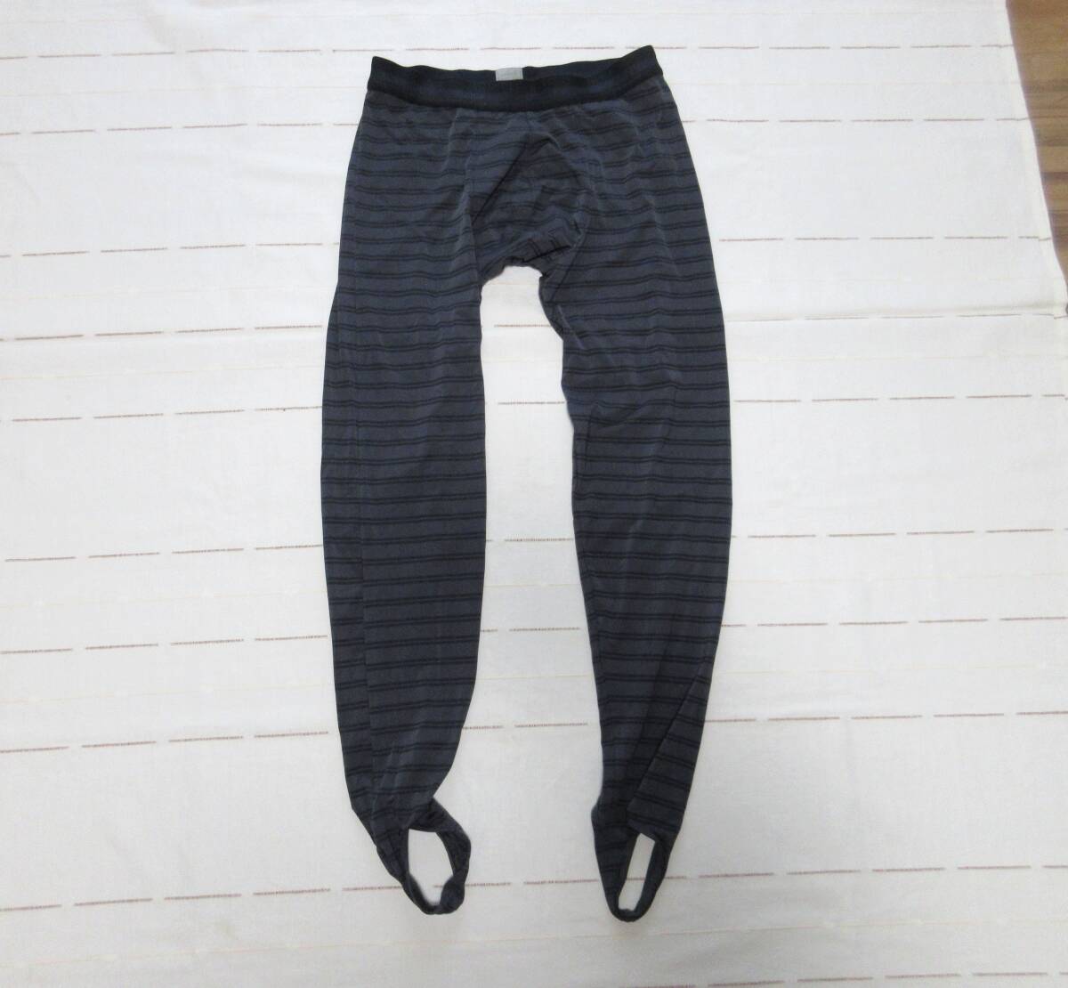 WACOAL MEN ワコール メンズLサイズ トレンカ レギンス タイツ スパッツ グレー_画像1