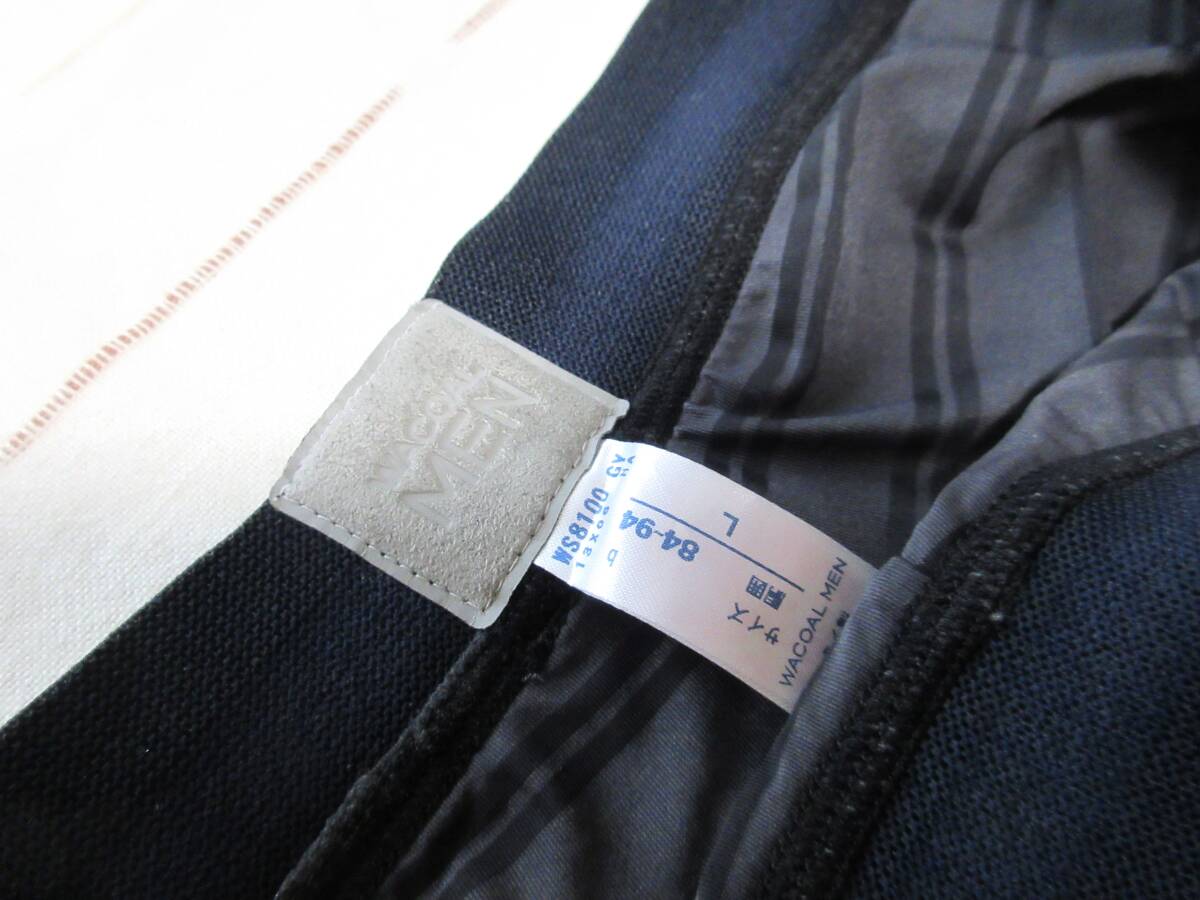 WACOAL MEN ワコール メンズLサイズ トレンカ レギンス タイツ スパッツ グレー_画像2