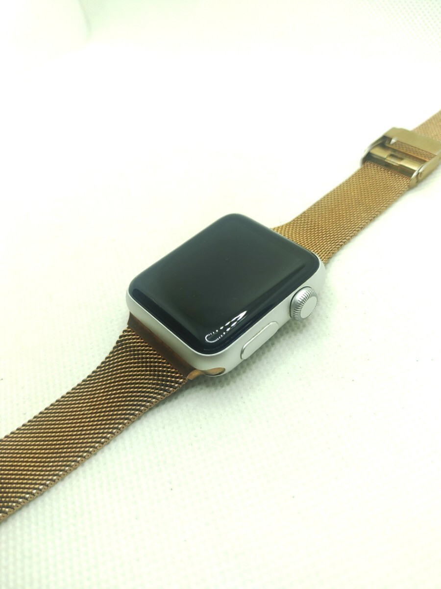 Apple Watch GPS Serise3 アルミニウムケース アップルウォッチ 38mm 6S-3015 【電源確認OK その他未確認】_画像1
