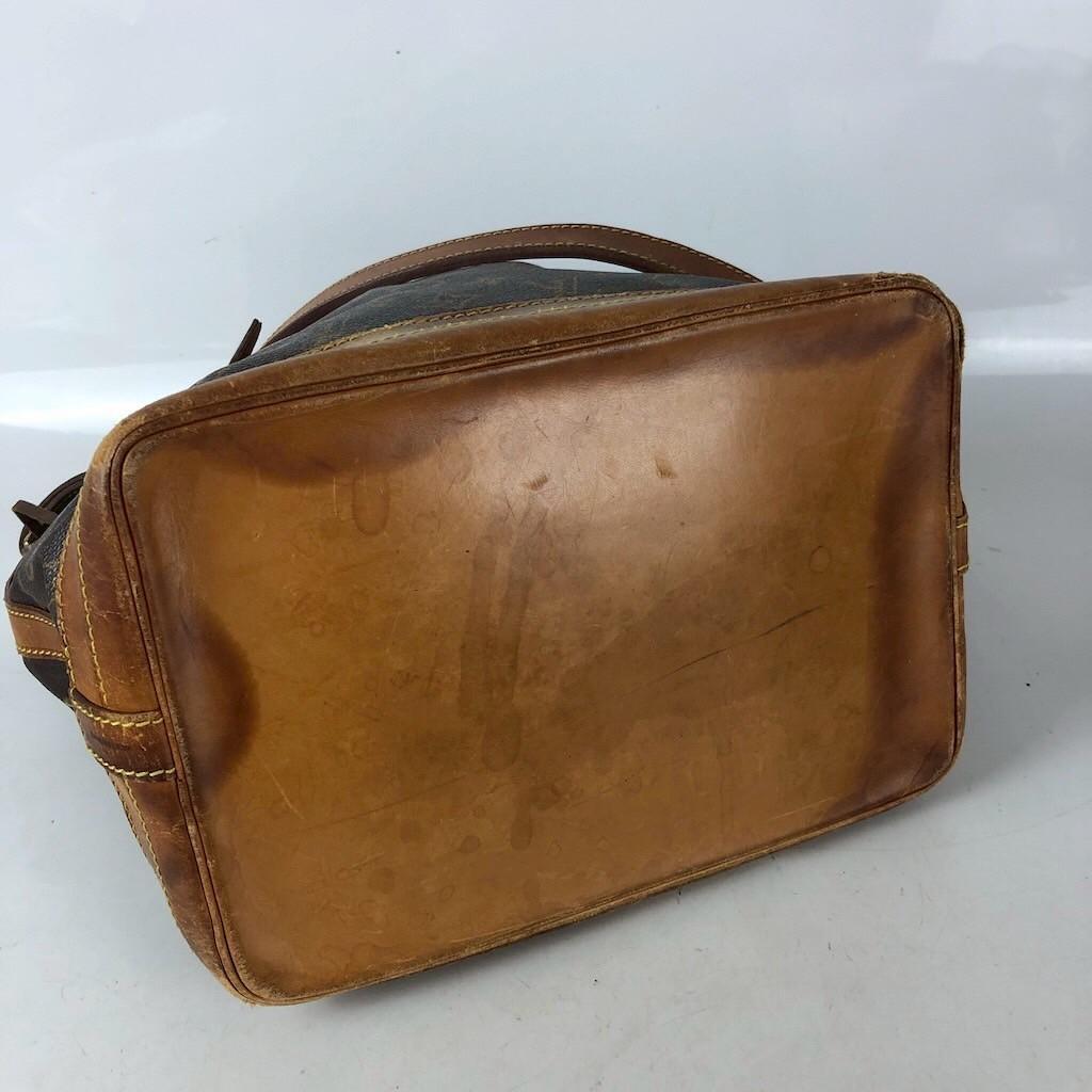 LOUIS VUITTON ルイヴィトン モノグラム ノエ ショルダーバッグ バケットバッグ ヴィンテージ 巾着型 大容量 USED 訳あり 正規品_画像3