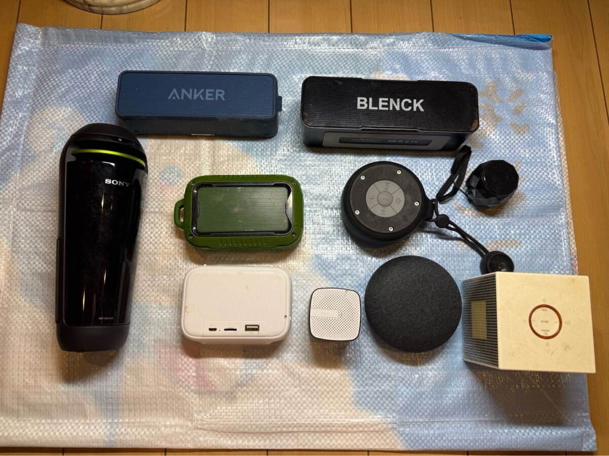 SONY ANKER Bluetooth YAMAHA スピーカー　全10個_画像1