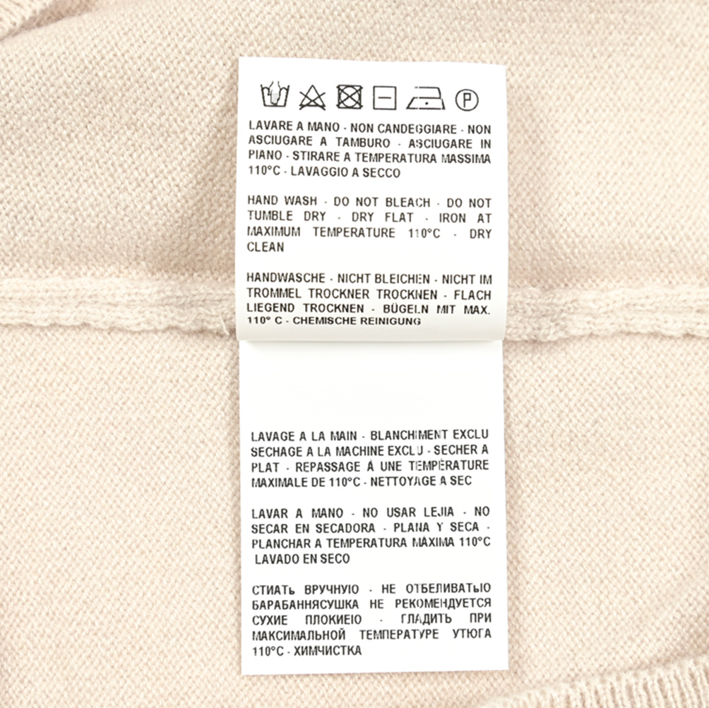 新入荷 新品 グランサッソ GRAN SASSO ニットセーター タートルネック ハイゲージ 長袖 秋冬 カシミヤ ライトベージュ 413680-54_画像7