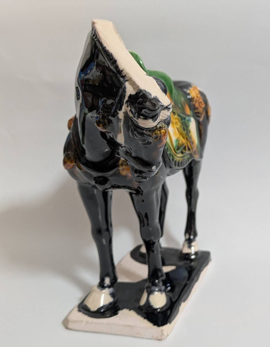 唐三彩馬　中国美術_画像4