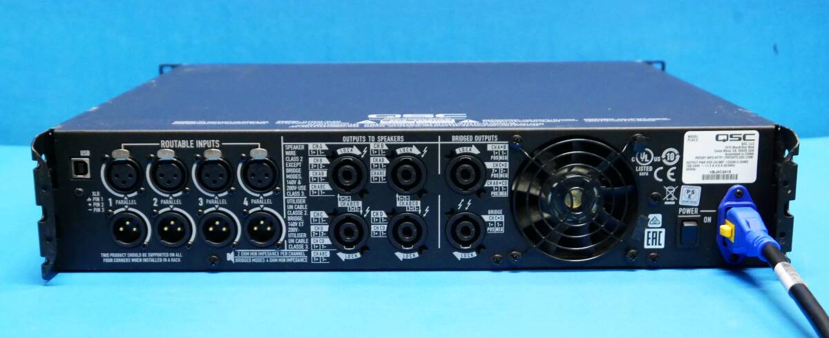 S-22 QSC 4Ch усилитель мощности PLD4.5 эта 1 ( б/у )