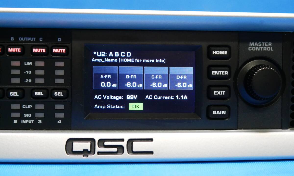 S-22 QSC 4Ch усилитель мощности PLD4.5 эта 1 ( б/у )