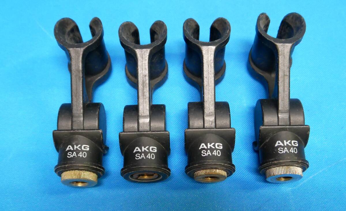 S-16 Mike держатель AKG эта 1 SA40×4 шт. комплект ( б/у )