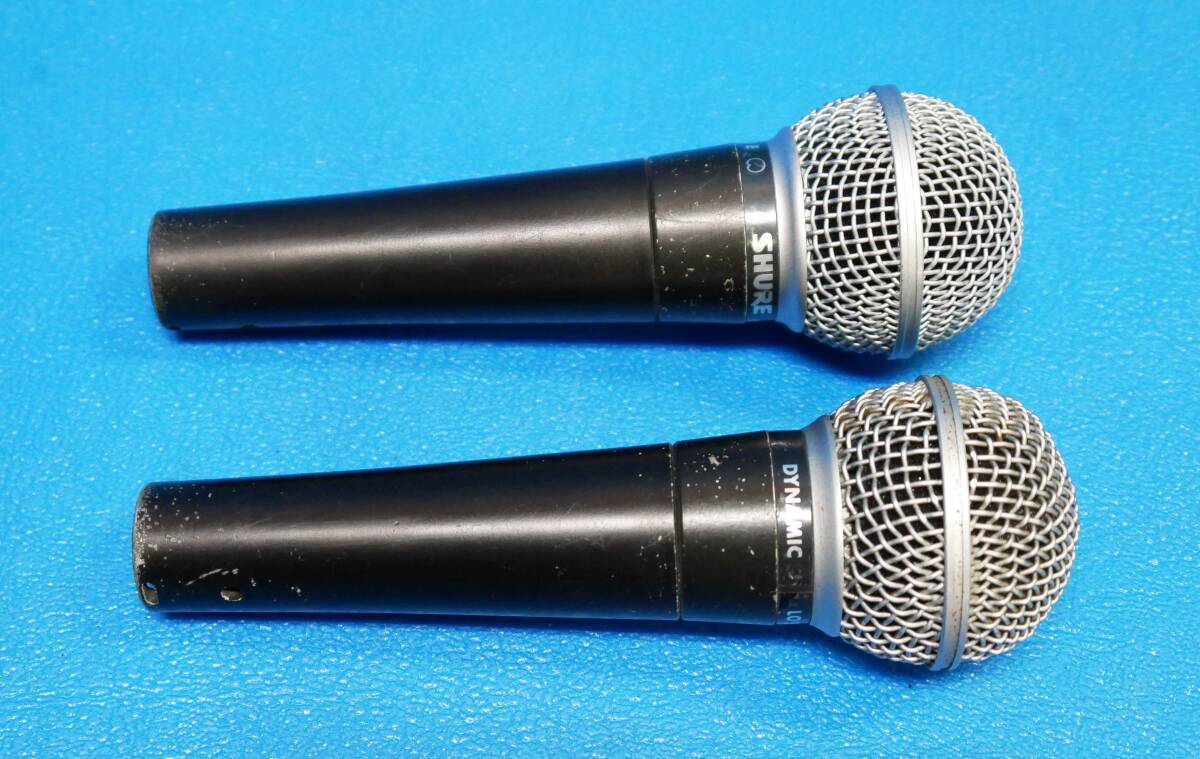 S-27 SHURE SM-58 2 шт. комплект ( есть перевод б/у )