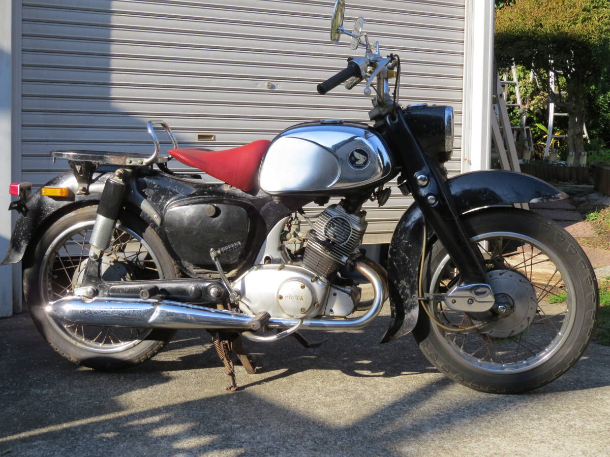 ホンダ　C92　Ⅱ型　１２５　鞍シート　未再生車　_画像2