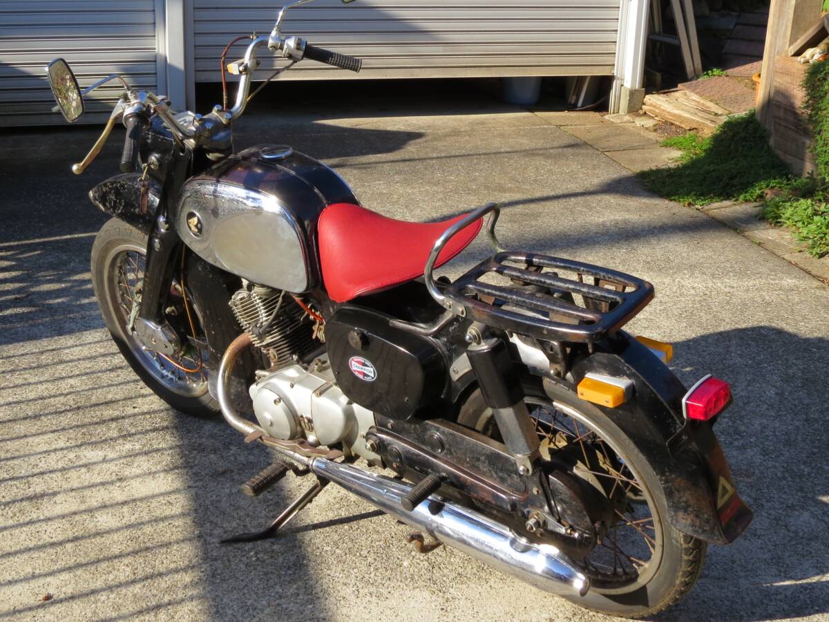 ホンダ　C92　Ⅱ型　１２５　鞍シート　未再生車　_画像3