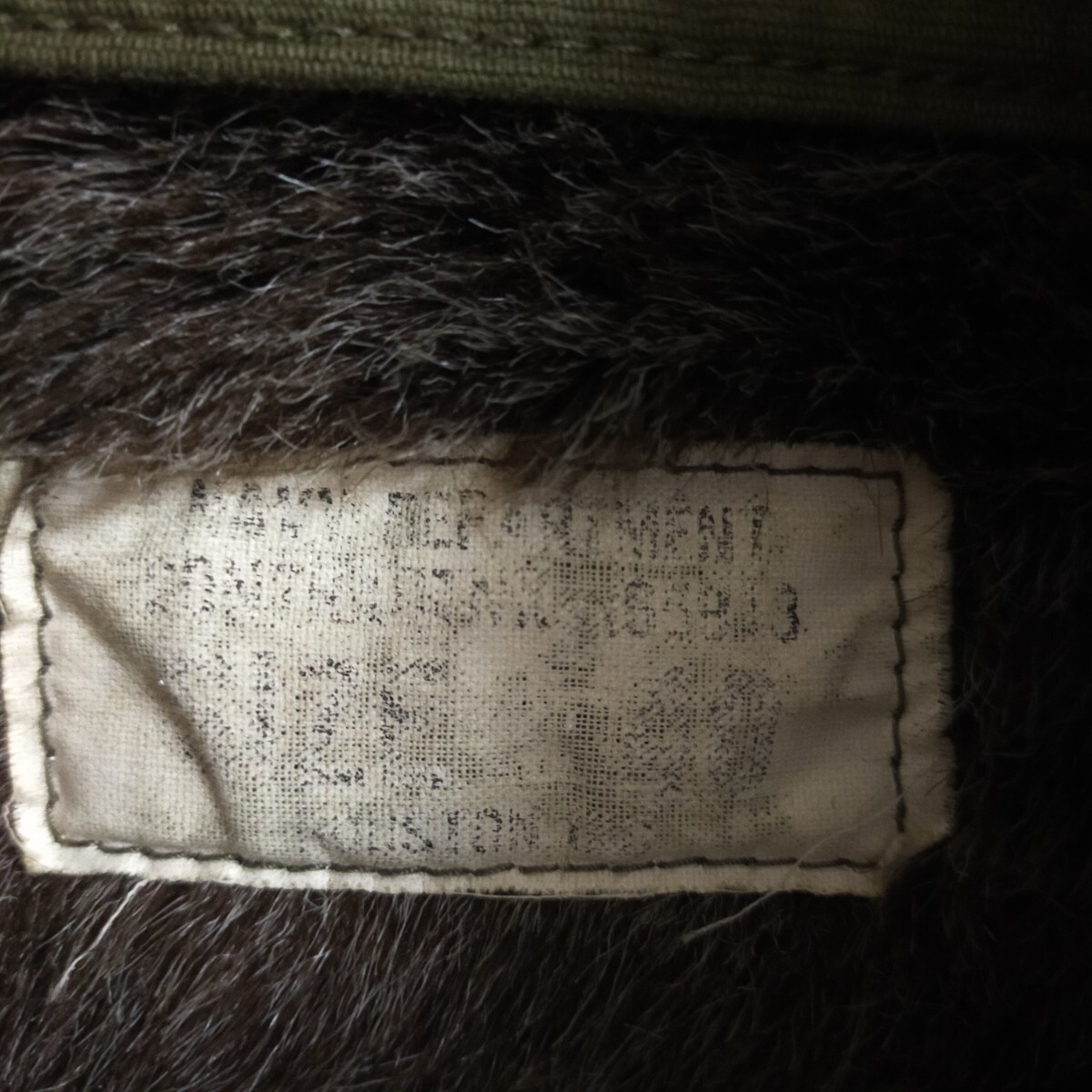 HOUSTON ヒューストン N-1 デッキジャケット フライトジャケット ミリタリー 40(L) カーキ_画像5