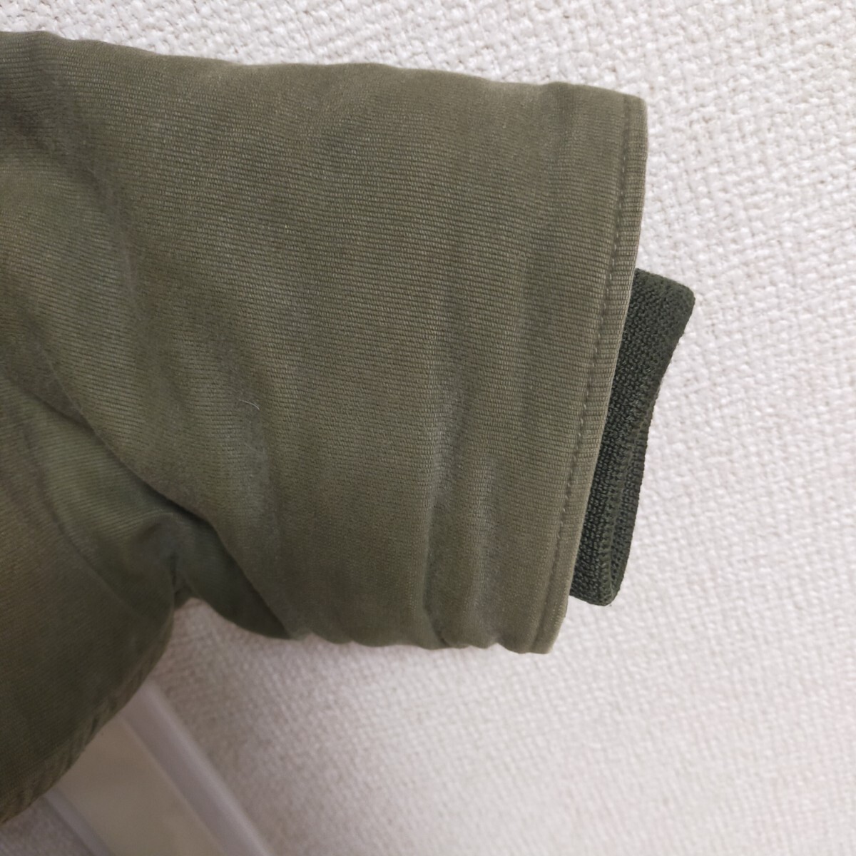 HOUSTON ヒューストン N-1 デッキジャケット フライトジャケット ミリタリー 40(L) カーキ_画像7