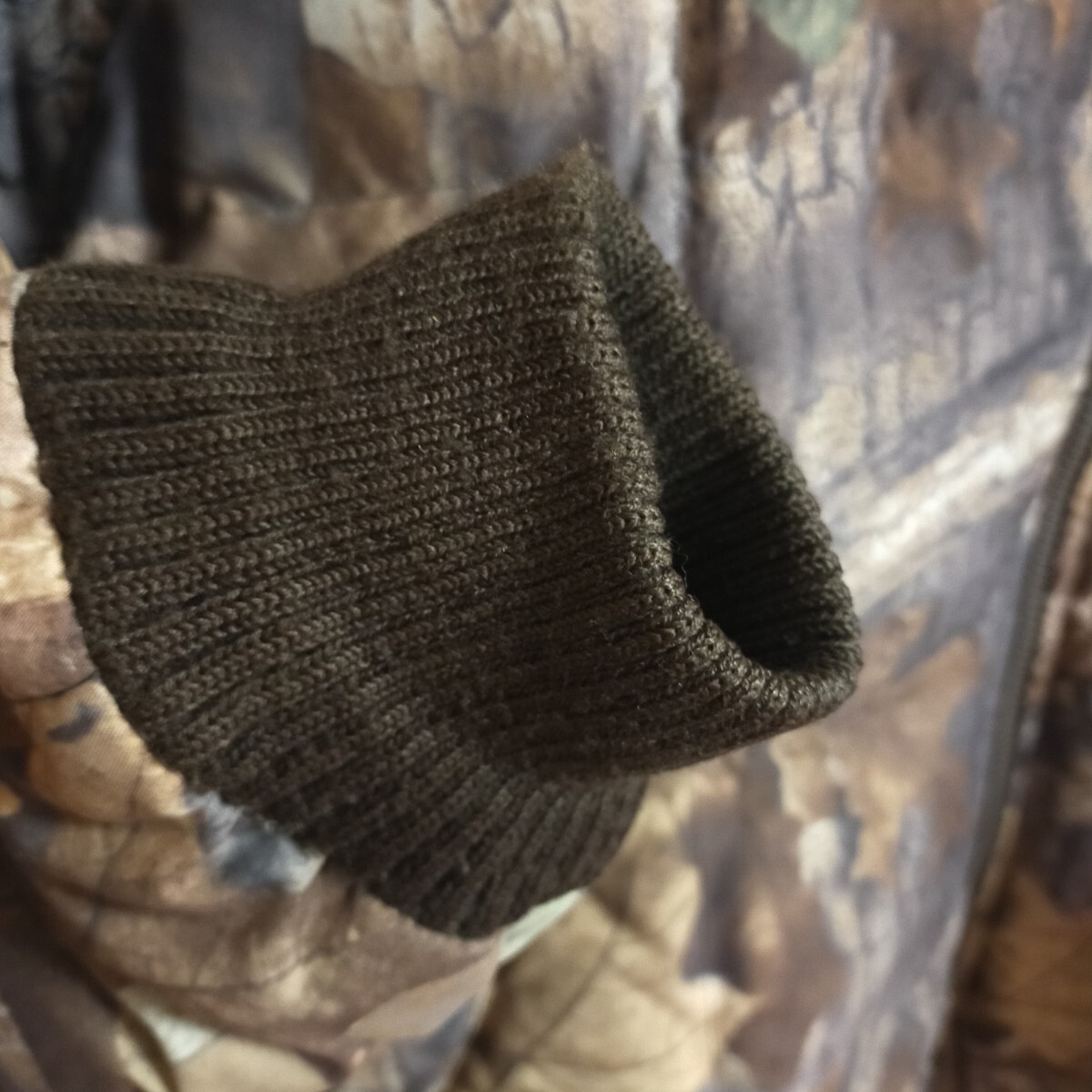 10X 90s リアルツリーカモ ダウンジャケット L 迷彩 カモフラ柄 グリーン系_画像7