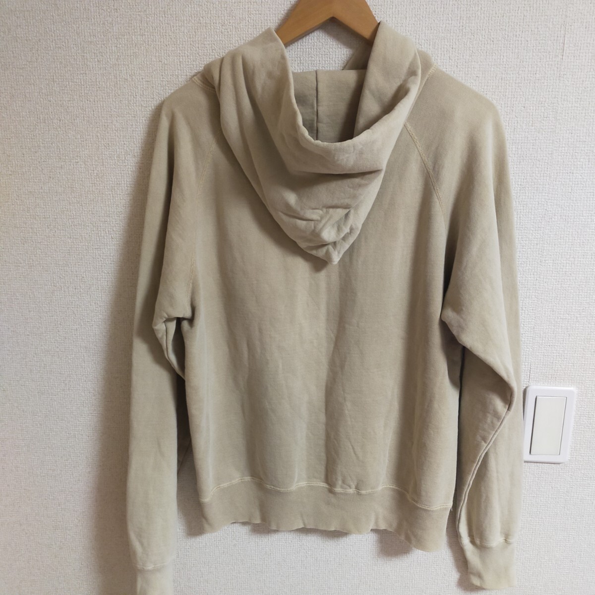 CHESWICK チェスウィック CANADA カナダ製 プルオーバーパーカー スウェットフーディ 東洋 アメカジ L ベージュ_画像2