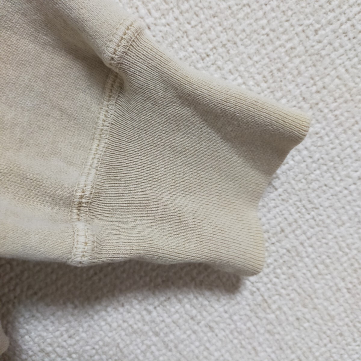 CHESWICK チェスウィック CANADA カナダ製 プルオーバーパーカー スウェットフーディ 東洋 アメカジ L ベージュ_画像7