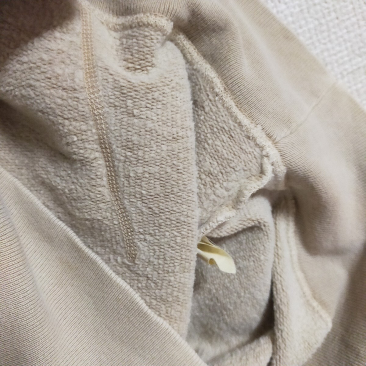 CHESWICK チェスウィック CANADA カナダ製 プルオーバーパーカー スウェットフーディ 東洋 アメカジ L ベージュ_画像8