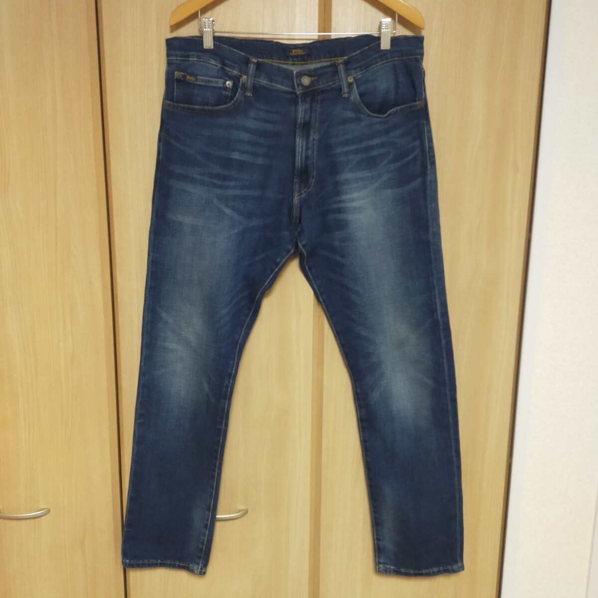 POLO RALPH LAUREN ポロ ラルフローレン SULLIVAN SLIM スリムジーンズ デニムパンツ ビッグサイズ W36 インディゴブルー _画像1