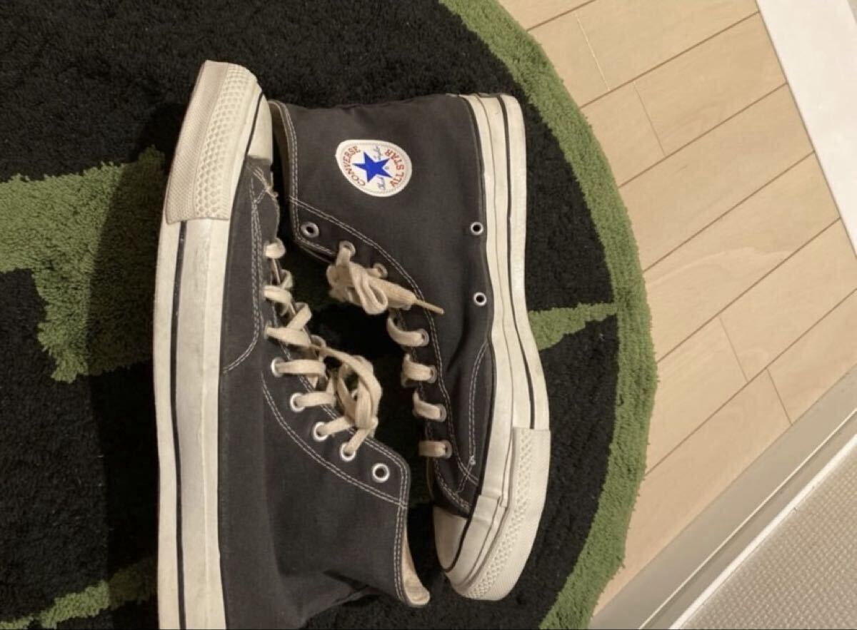 70s Vintage Converse молния Taylor чёрный оригинал US13