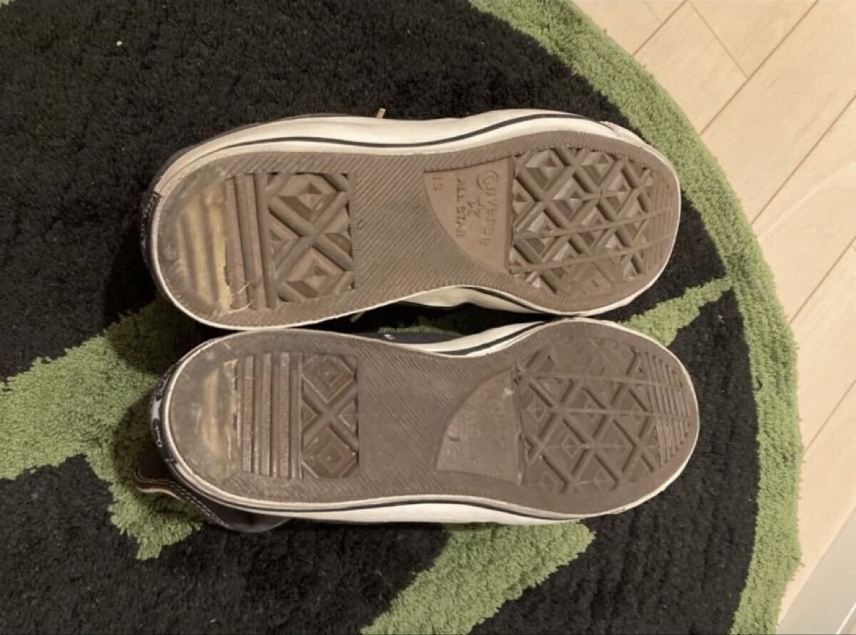 70s Vintage Converse молния Taylor чёрный оригинал US13