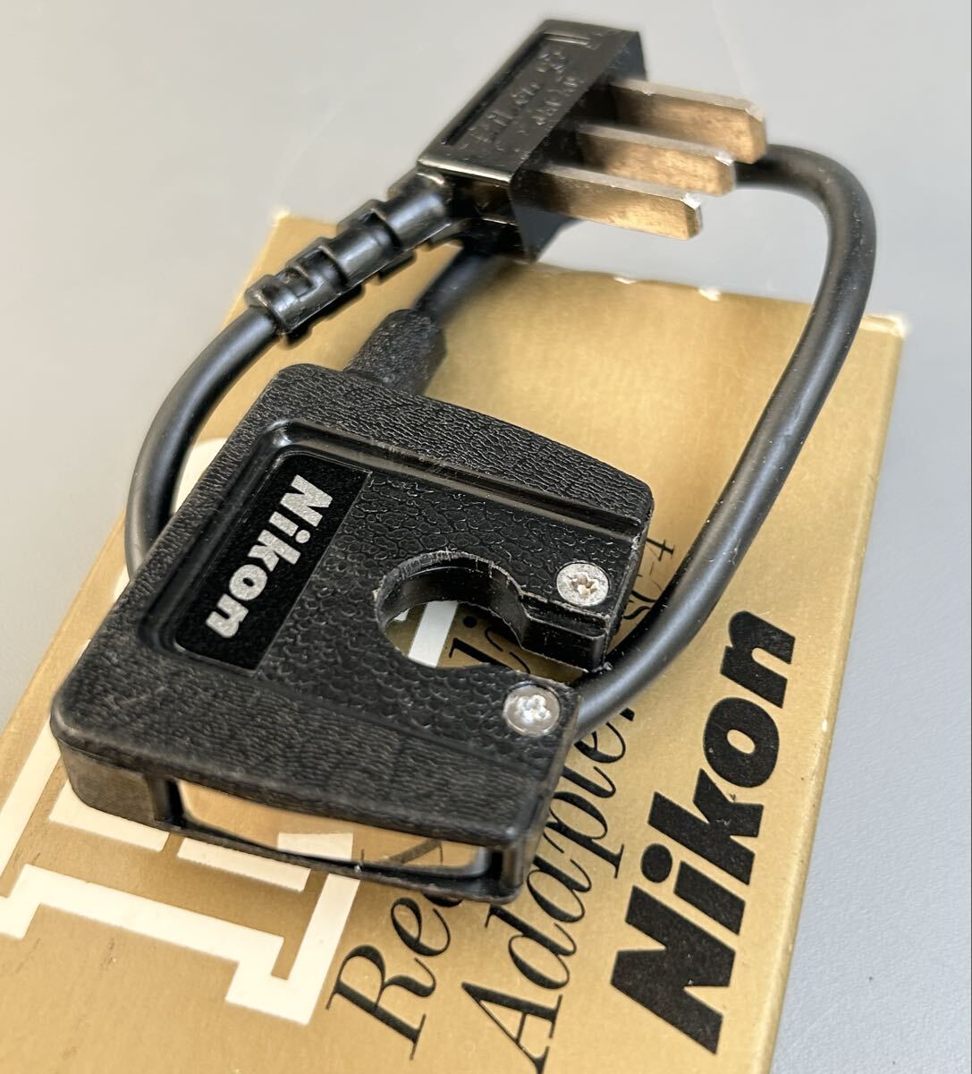 【稀少!】［Nikon F2 Ready light Adapter SC-4］ニコン F2用 レディライトアダプター Nikon SC-4 使用説明書・元箱付属【未使用品】 _画像6