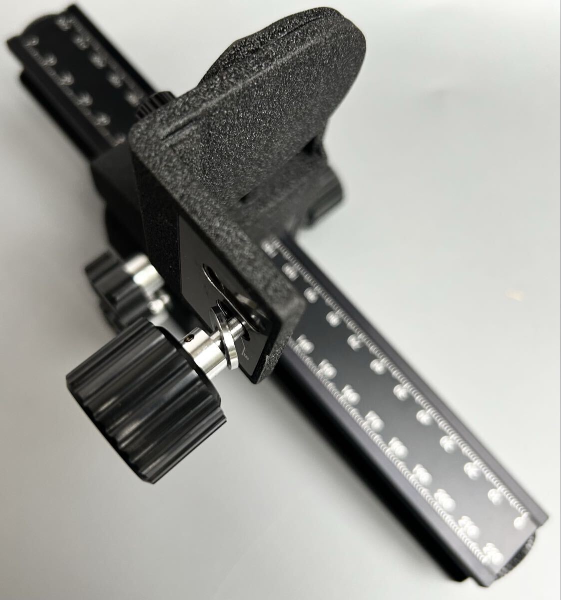 ［Nikon PG-1］ ニコン純正 フォーカシングステージ PG-1 動作確認済【中古美品】（元箱・取説コピー・レリーズAR-7・リングBR2 付属）_画像8