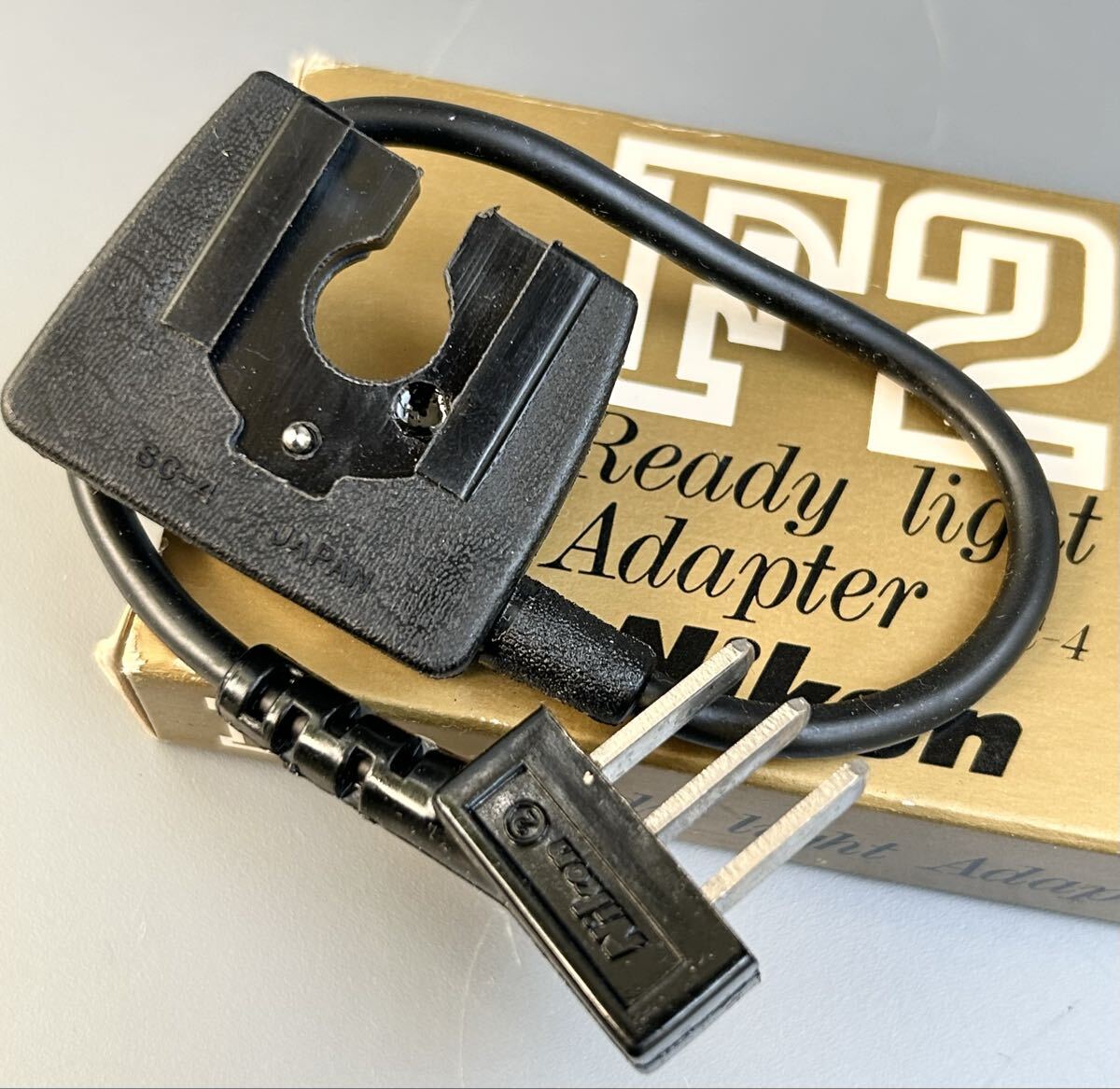 【稀少!】［Nikon F2 Ready light Adapter SC-4］ニコン F2用 レディライトアダプター Nikon SC-4 使用説明書・元箱付属【未使用品】 _画像7