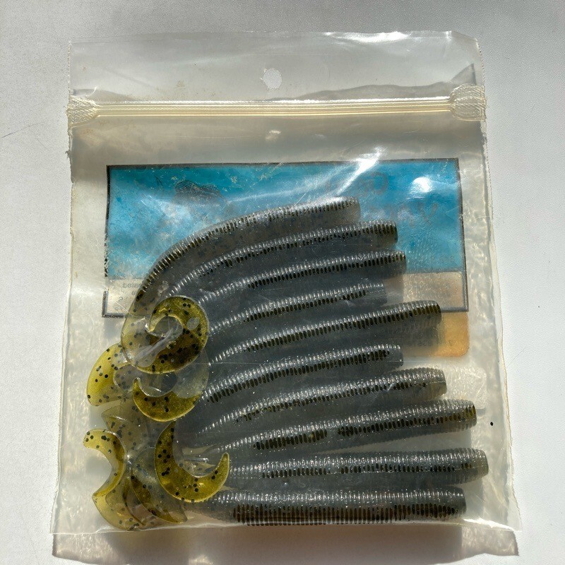 816708 新品 ゲーリーヤマモト ストレッチ40 (スレンダーグラブ) 10本 GARY YAMAMOTO #194 ウォーターメロンペッパー 【状態 S/C】_画像3