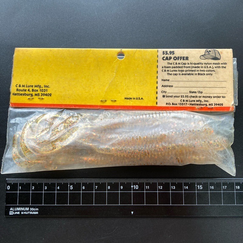 816937 新品 C&Mルアー リングドイミテーター 8インチ リングワーム 10本 RINGED IMITATOR 【状態 S/C】_画像2