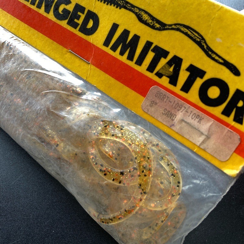 816937 新品 C&Mルアー リングドイミテーター 8インチ リングワーム 10本 RINGED IMITATOR 【状態 S/C】_画像3