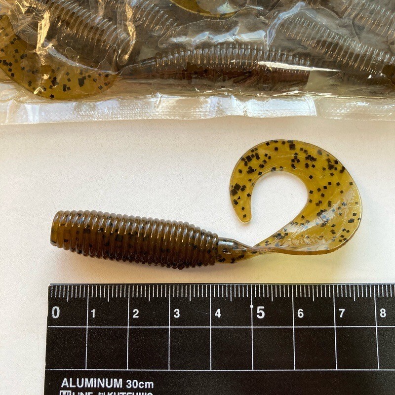 817193 新品 ZOOM/ZBC ファットアルバートグラブ １０本 #グリーンパンプキン ZOOM BAIT COMPANY ズーム　【状態 S/C】_画像2