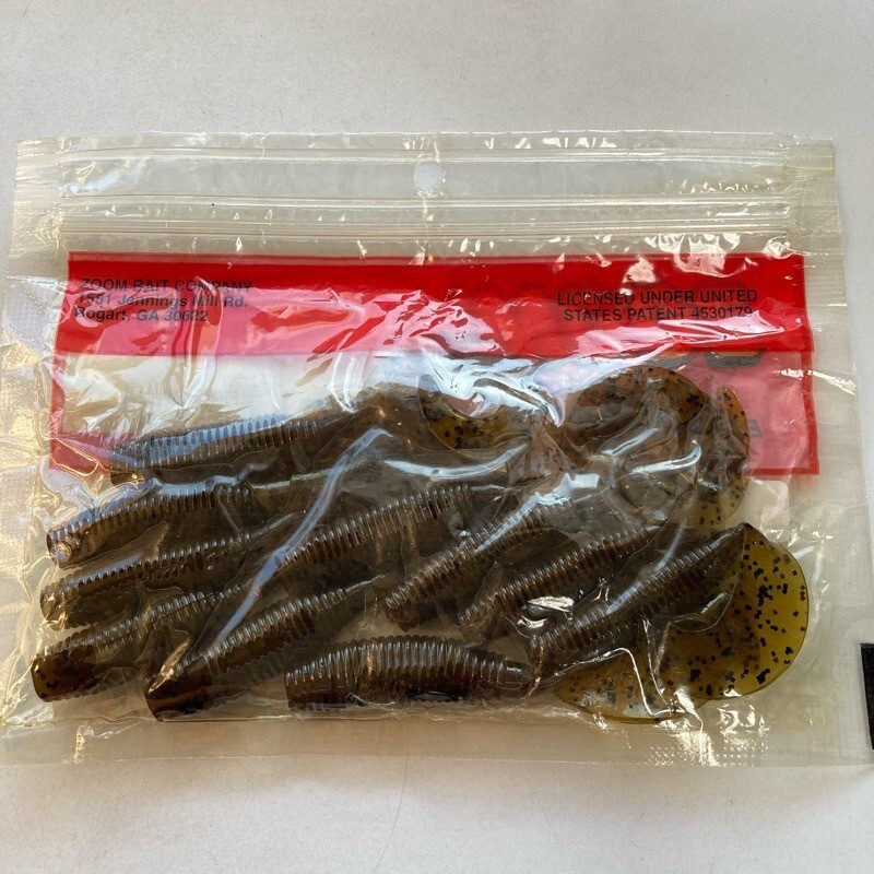 817193 新品 ZOOM/ZBC ファットアルバートグラブ １０本 #グリーンパンプキン ZOOM BAIT COMPANY ズーム　【状態 S/C】_画像4