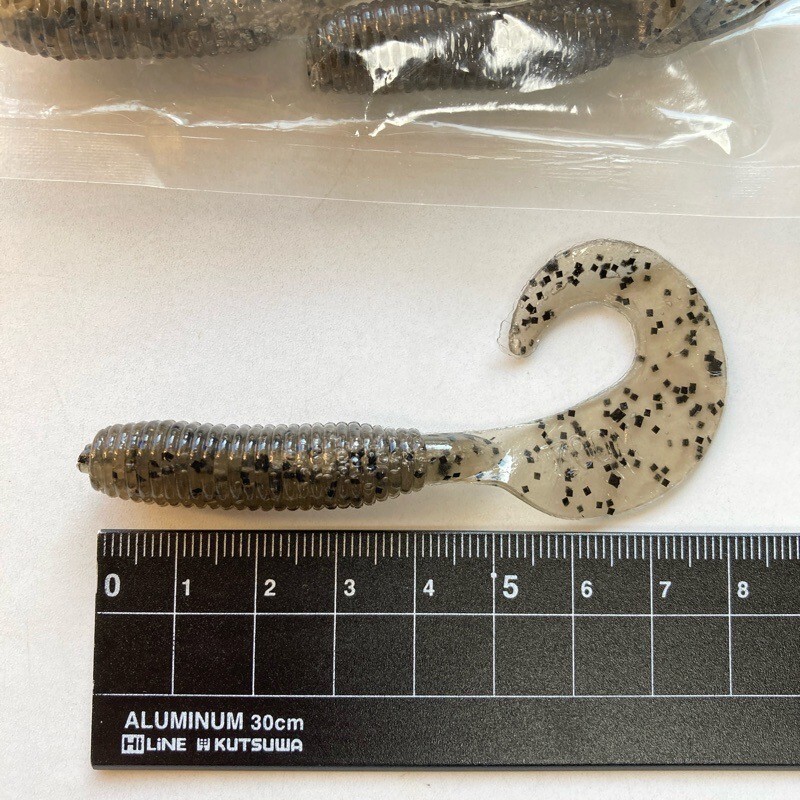 817194 新品 ZOOM/ZBC ファットアルバートグラブ １０本 #ソルト＆ペッパー ZOOM BAIT COMPANY ズーム　【状態 S/C】_画像2