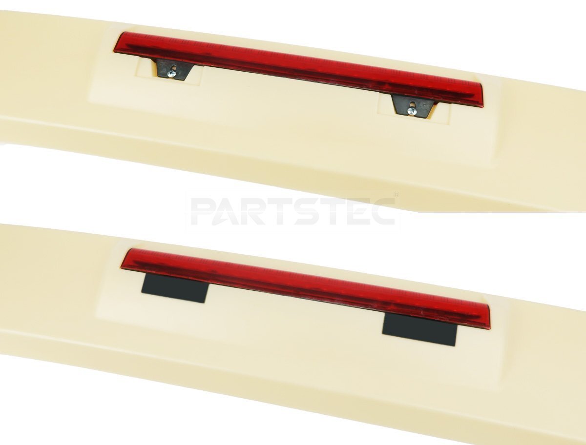 ジムニー JB23W リアウイング LED ハイマウントランプ 未塗装 ABS製 ルーフスポイラー ウィング シエラ JB43W 社外品 / 149-36 (D280) NF*_画像5