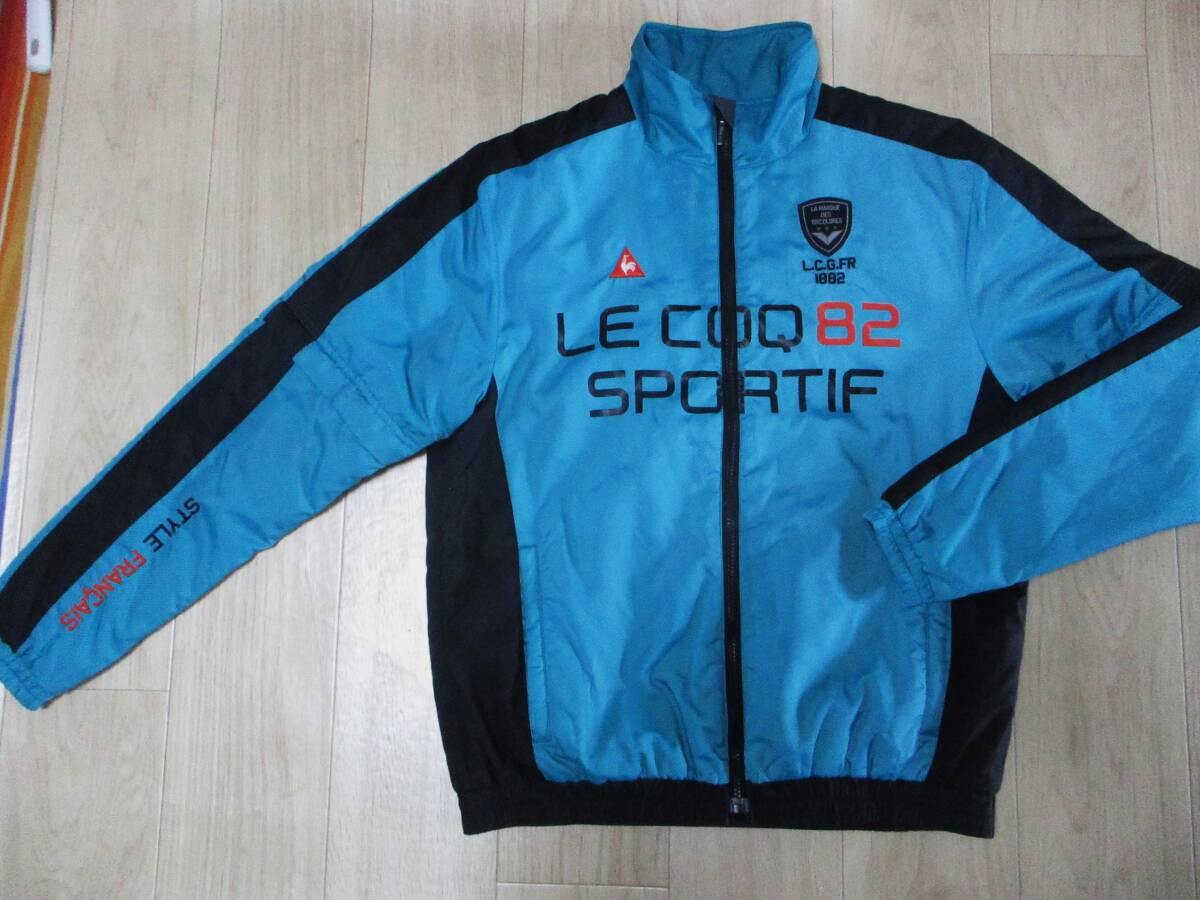 ルコック　ゴルフ・袖取り外し可能 中綿入りジャケット・サイズL_画像1