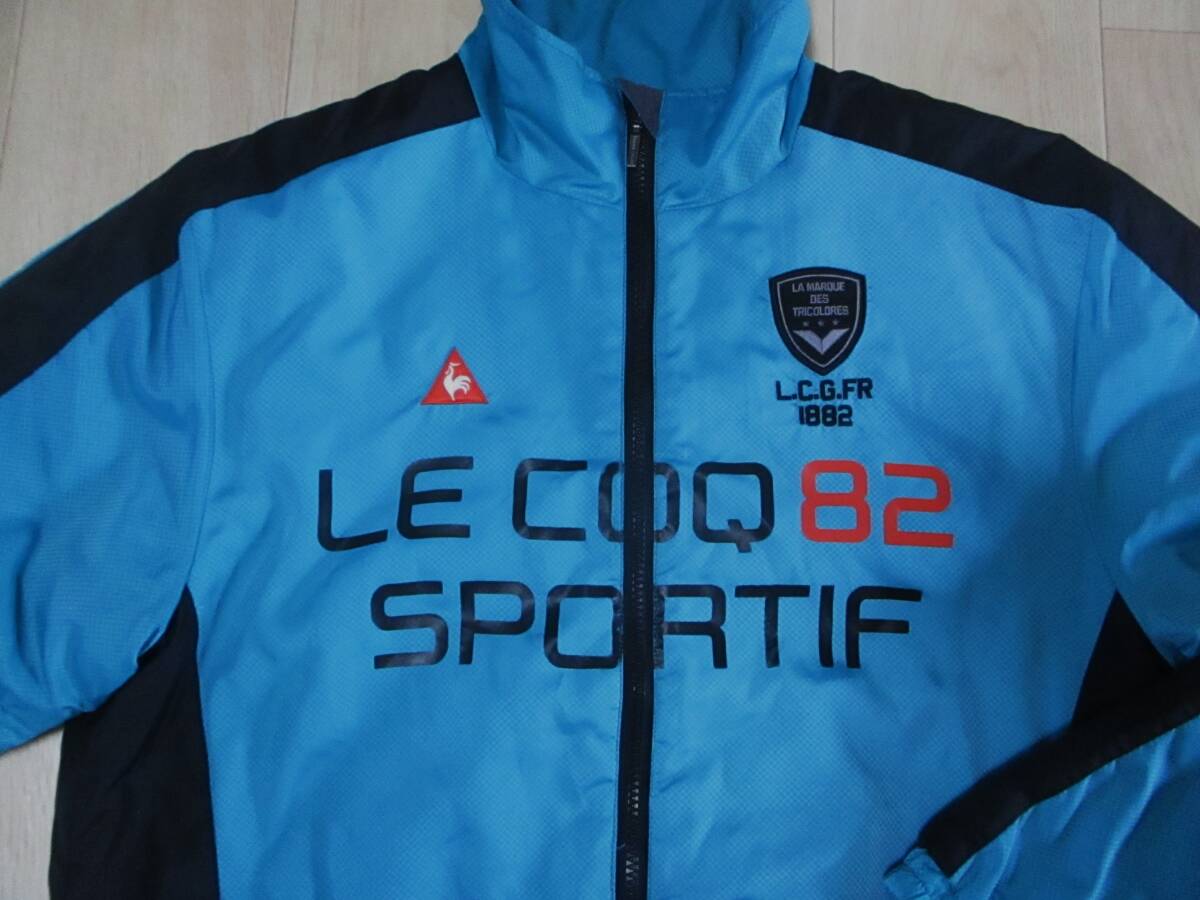 ルコック　ゴルフ・袖取り外し可能 中綿入りジャケット・サイズL_画像3