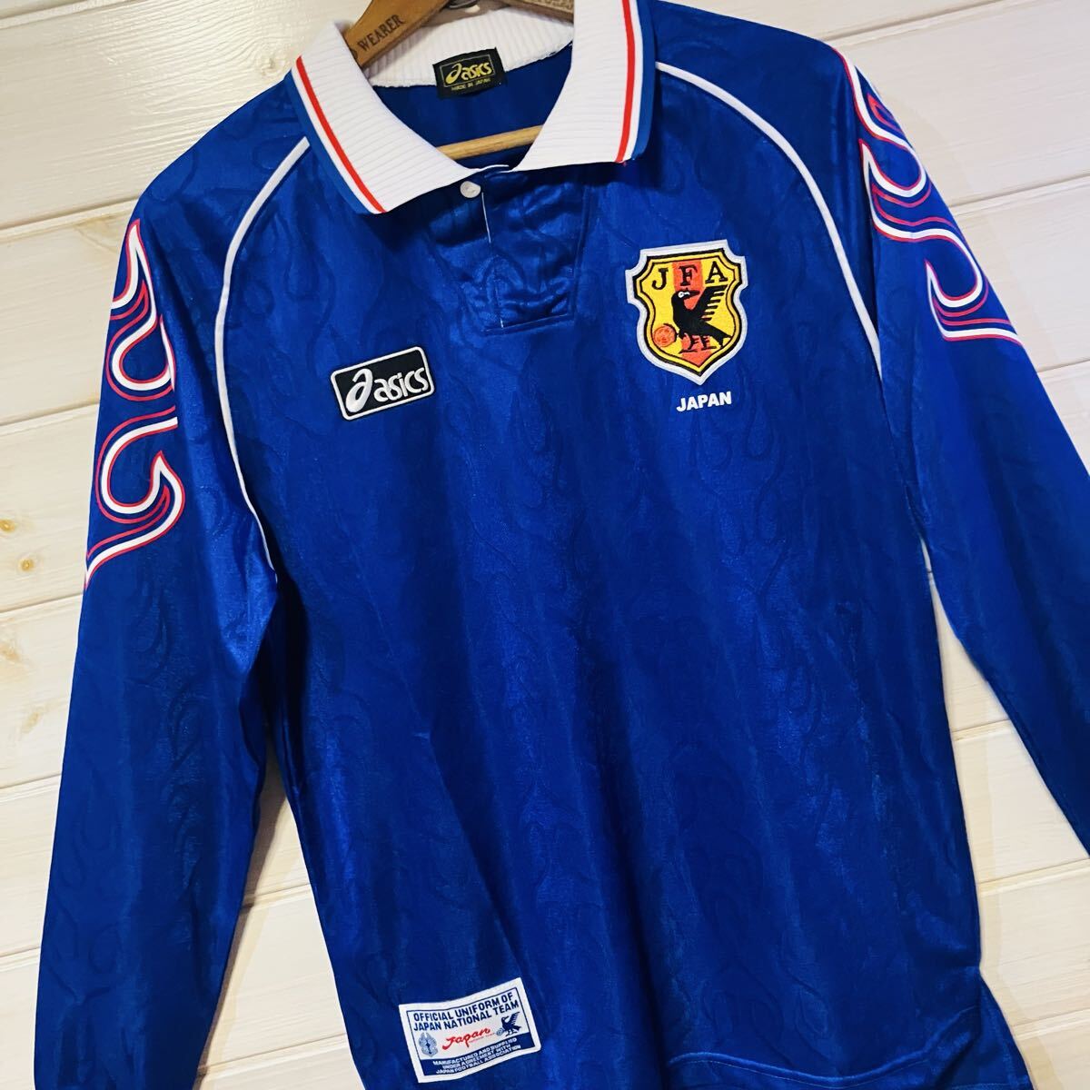 ★希少★ 日本代表 ユニフォーム アシックス フランスW杯 中田英寿 三浦知良 asics_画像2