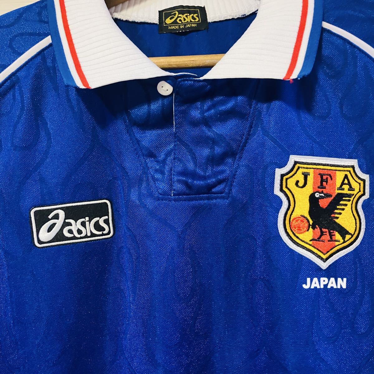 ★希少★ 日本代表 ユニフォーム アシックス フランスW杯 中田英寿 三浦知良 asics_画像4