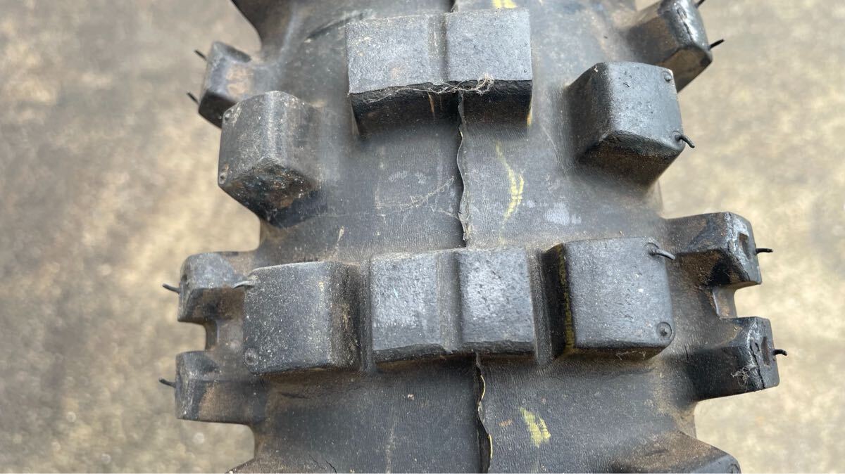 中古 RM125 RF15A リアホイール SUZUKI モトクロス_画像3