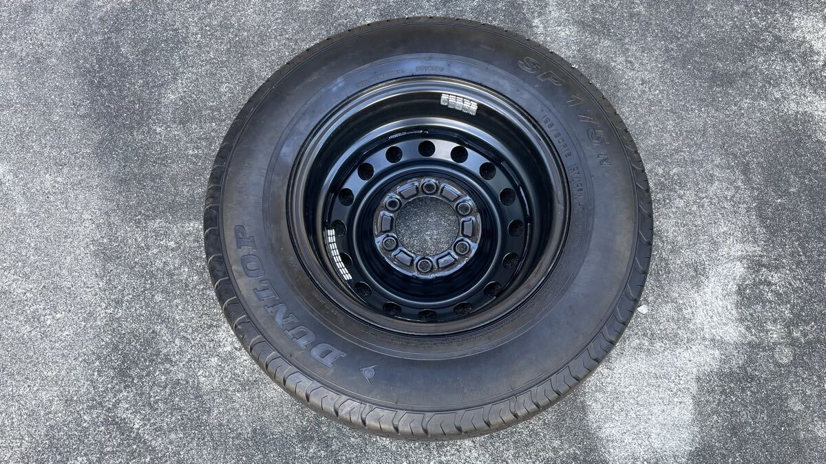 Junk Hiace оригинальные колеса металлический 195/80R15 SP175N 2022 год производства без пробега