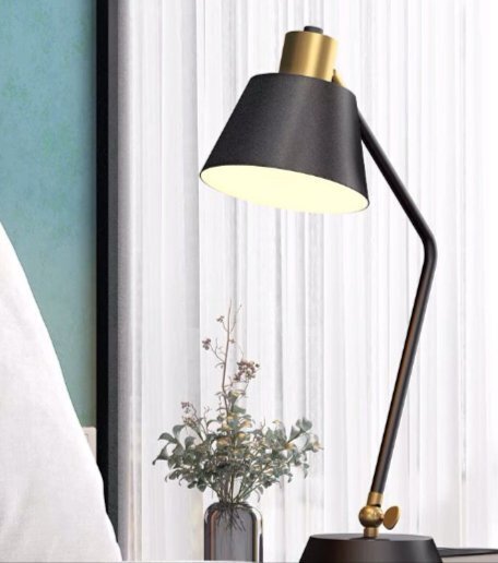  простой . подставка Северная Европа insklieitib отель офис чтение LED.... защита .. прикроватный style свет 