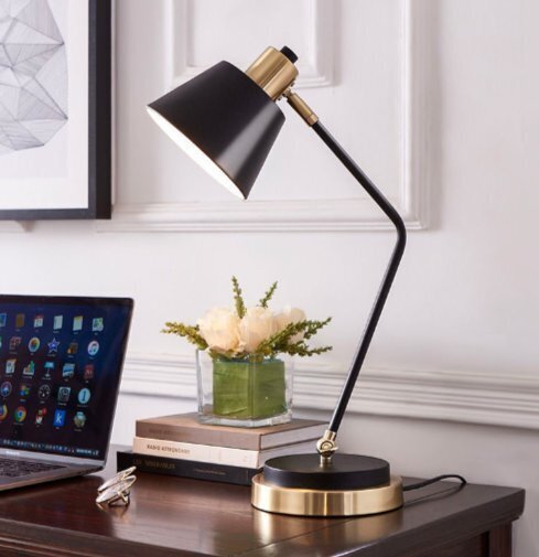  простой . подставка Северная Европа insklieitib отель офис чтение LED.... защита .. прикроватный style свет 