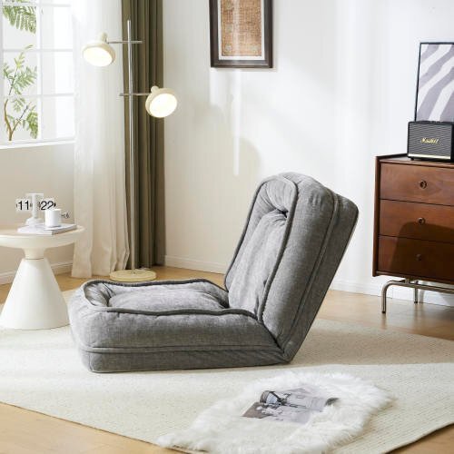 ソファー ソファーベッド 座椅子 3WAY 1人掛け シングル 1人掛け ベッド 折りたたみ フロアソファー 寝る 座る_画像7